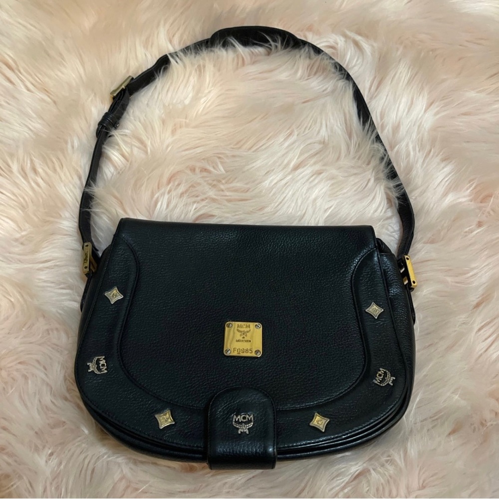 MCM Black Shoulder Bag